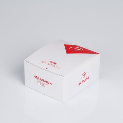 Блок для записей в подставке arlight PR-90x90 Clear (Arlight)