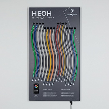 Стенд Управление Светодиодными лентами-1 830x600mm (DB 3мм, пленка, лого) (Arlight, -)