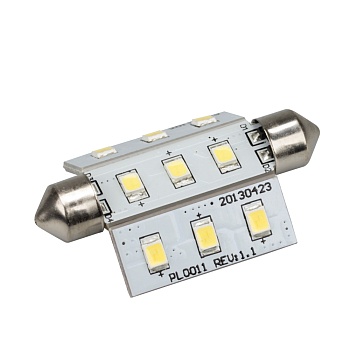 Автолампа ARL-F42-9E Warm White (10-30V, 9 LED 2835) (ANR, Открытый)