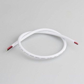 Провод питания ARL-MOONLIGHT-18AWG-2W-D6-CU-500 White (Arlight, Закрытый)