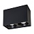 Светильник SP-CUBUS-S100x200BK-2x11W Warm White 40deg (Arlight, IP20 Металл, 3 года)