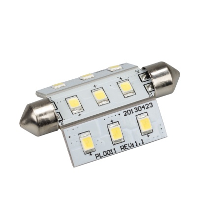 Автолампа ARL-F42-9E Warm White (10-30V, 9 LED 2835) (ANR, Открытый)