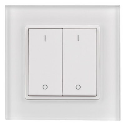 Панель Knob SR-2833K2-RF-UP White (3V, DIM,2 зоны) (Arlight, IP20 Пластик, 3 года)