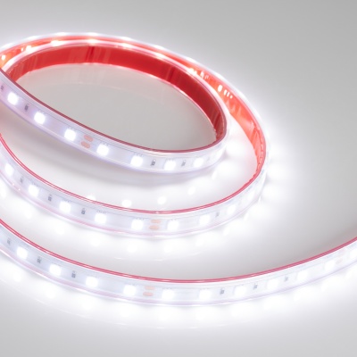 Светодиодная лента RTW 2-5000P 24V White6000 2x (5060, 300 LED, LUX) (Arlight, 14.4 Вт/м, IP66) ARLIGHT Арт. 010357