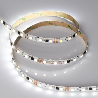 Лента SPI-5000-5060-60 12V Cx3 White6000-Auto (10mm, 13.2W, IP20) (Arlight, Открытый, IP20)