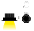 Встраиваемые светильники gira mini black ledmonster