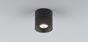 Светодиодный накладной светильник ORBITA X MINI BLACK + BLACK COVER LEDMONSTER