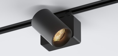 Трековый светодиодный светильник TRACK S BLACK + NET LEDMONSTER