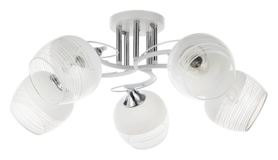 Потолочная люстра Arte Lamp Atria A4121PL-5WH