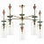 Потолочная люстра Odeon Light Bizet 4855/5C
