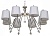 Подвесная люстра MW-Light Вега 7 329012508