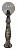 Наземный низкий светильник Fumagalli Globe 250 G25.162.000.BZF1R