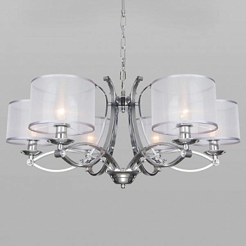 Потолочная люстра Eurosvet Fabiola 60124/6 хром Smart