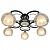 Потолочная люстра Arte Lamp Ginevra A1604PL-5BK