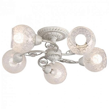 Потолочная люстра Arte Lamp Cristy A5028PL-5WH