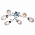 Потолочная люстра Arte Lamp Debora A6055PL-6CC