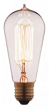 Лампа накаливания Loft it Edison Bulb E27 40Вт 2700K 6440-SC