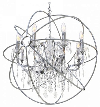 Подвесная люстра Loft it Foucaults Orb Crystal LOFT1896/8