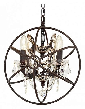 Подвесная люстра Loft it Foucaults Orb Crystal LOFT1897/4
