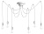 Подвесная люстра Loft it Spider LOFT1162W/6