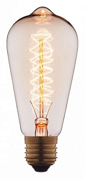 Лампа накаливания Loft it Edison Bulb E27 60Вт K 6460-CT