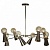 Светильник на штанге Loft it Halley 10046/8 Gold
