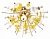 Потолочная люстра Loft it Avenir 10137/600C Gold