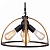 Подвесной светильник TopLight Jasmin TL1179H-04BK