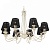 Подвесная люстра Lucia Tucci Bristol Bristol 890.8 ivory