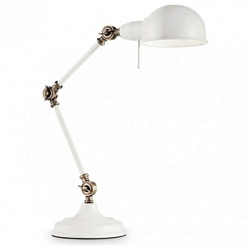 Настольная лампа офисная Ideal Lux Truman TRUMAN TL1 BIANCO
