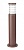 Наземный низкий светильник Ideal Lux Tronco TRONCO PT1 H60 COFFEE
