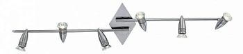 Спот Ideal Lux Alfa ALFA PL6 NICKEL