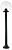 Наземный высокий светильник Ideal Lux Classic Globe CLASSIC GLOBE PT1 BIG TRASPARENTE