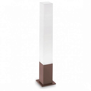 Наземный низкий светильник Ideal Lux Edo EDO OUTDOOR PT1 SQUARE COFFEE