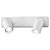 Спот Ideal Lux Rudy RUDY AP2 BIANCO