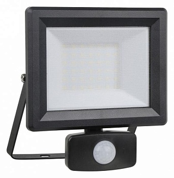 Настенно-потолочный прожектор Ideal Lux Flood FLOOD SENSOR 30W BK