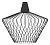 Плафон металлический Nowodvorski Cameleon Wave S BL 8605