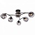 Потолочная люстра Imex 9460 MD.9460-6-S BK+CH