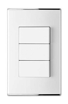 Выключатель двухклавишный Imex Parthenon White WRC 4423