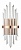 Накладной светильник Vele Luce Clarinetto VL3314W32