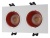 Встраиваемый светильник Denkirs DK3022 DK3072-WH+RD Встраиваемый светильник Denkirs DK3022 DK3072-WH+RD
