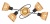 Потолочная люстра Globo Wenna 54053-5D