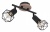 Спот Globo Xara I 54802S-2H Спот Globo Xara I 54802S-2H