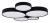Потолочная люстра Loft it Drum 10218 Black Потолочная люстра Loft it Drum 10218 Black