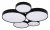 Потолочная люстра Loft it Drum 10218 Black Потолочная люстра Loft it Drum 10218 Black