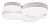 Потолочная люстра Loft it Drum 10218 White