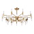 Люстра на штанге Arte Lamp Ramona A7410PL-40PB