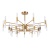 Люстра на штанге Arte Lamp Ramona A7410PL-40PB