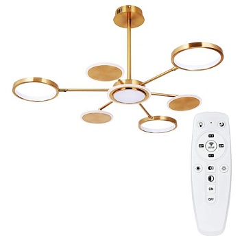 Люстра на штанге Arte Lamp Sienna A1363PL-6PB