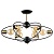Люстра на штанге Arte Lamp Glasgow A1963PL-6BK